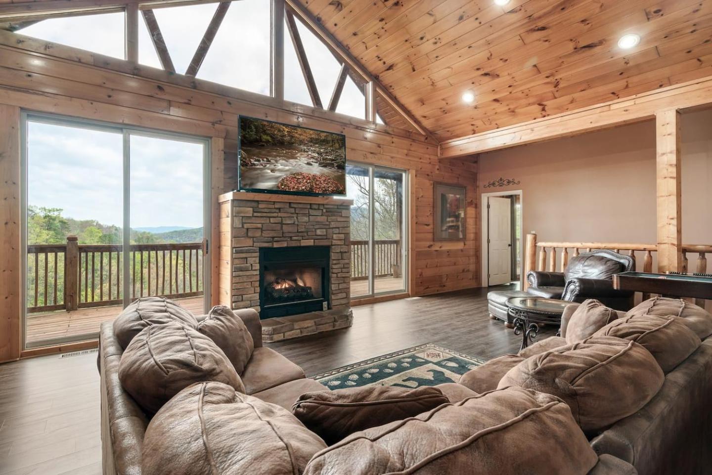 Top Mtn Views, Hottub, Games, 4 Suites, Pets セバービル エクステリア 写真
